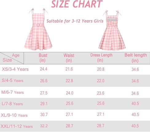 فستان تنكري للفتيات باللون الوردي من Hitormoon فستان تنكري للفيلم ملابس أطفال وحزام لؤلؤي وإكسسوارات ديزي لحفلات أعياد الميلاد in Kuwait