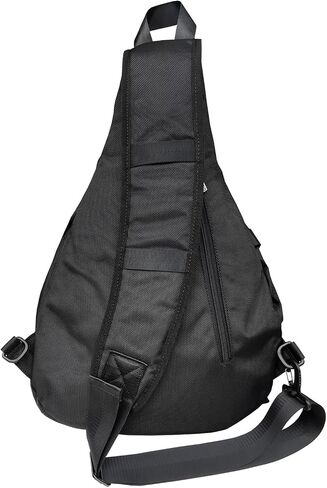 Large Sling Bag Backpack Pack 13" 14" Laptop Bag Satchel Travel Backpack Black in Kuwait