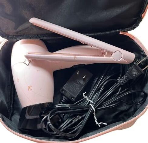 Take Flight Girls Adventure Awaits Travel Essentials Travel-Sized Hairdryer & Straightener with Carrying Case in Saudi Arabia