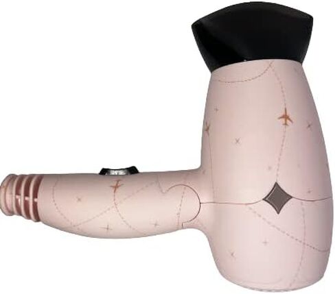 Take Flight Girls Adventure Awaits Travel Essentials Travel-Sized Hairdryer & Straightener with Carrying Case in Saudi Arabia