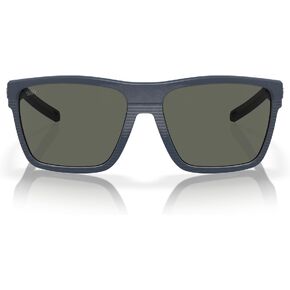 Costa Del Mar Men's Pargo Polarized Aviator Sunglasses, Net Midnight Blue/Gray 580G, 61 mm