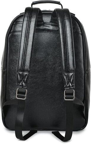 3D Lion Leather Laptop Backpack Unique Designer Fashion Travel Rivet Punk Backpack (Gold) in Kuwait