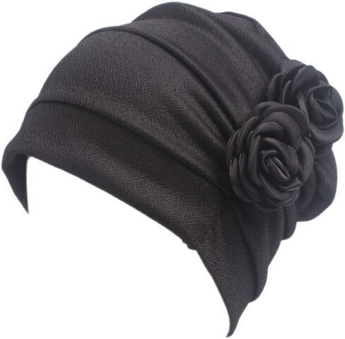 وشاح رأس من السرطان الكيميائي 3 ألوان من أي وقت مضى الجنية 3 ألوان قبعة عرقية طباعة عمامة غطاء الرأس النساء تمتد زهرة مسلم الحجاب in Kuwait