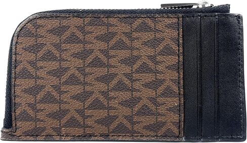 Michael Kors L Zip Wallet (Brown/Black) in Saudi Arabia