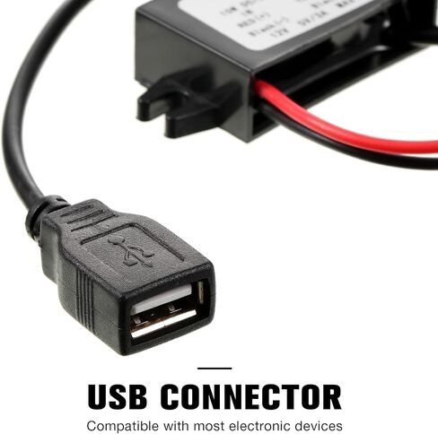 Weewooday 1 Pcs 12v to 5v USB DC Converter Adapter Car Power Regulator in Kuwait