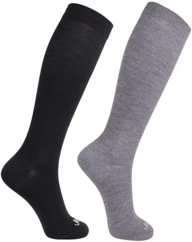 ja vie JAVIE 80% Merino Wool Ultra Soft 15-20mmHg Graduated Compression Socks for Women & Men in Kuwait
