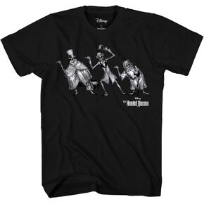 Disney Haunted Mansion Group Hitchhiking Ghosts Adult T-Shirt