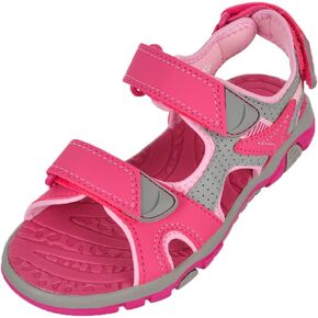 Khombu Girl's River Sandal Pink/Grey