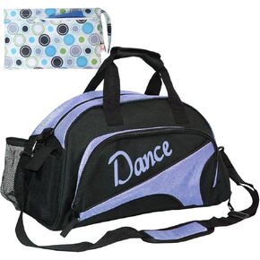 kilofly Ballet Dance Sports Gym Duffel Bag Travel Carry On + Handy Pouch
