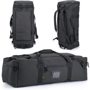 86l Large Duffel Bag For Travel, Gym & Sports - Water Repellent Polyester, Hidden Straps, Shoe Compartment - Perfect Luggage Duffle Bag Or Backpack For Men & Women