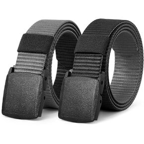 JASGOOD Nylon Canvas Breathable Military Tactical Men Waist Belt With Plastic Buckle in Saudi Arabia