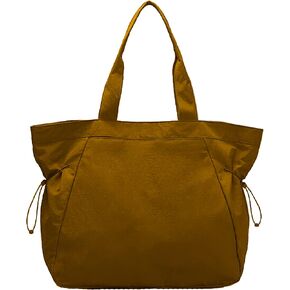 GVOULL Waterproof Side-Cinch Shopper Bags Travel Tote Bags for women Shoulder Bag for Shopping Workout Beach 18L