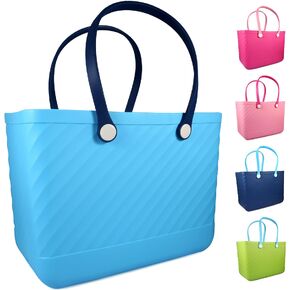 حقيبة شاطئ مقاومة للماء من AYCRIT مقاس X كبير حقيبة شاطئ قابلة للغسل مقاومة للرمل لقارب شاطئ البحر وحمام السباحة والنزهة والتخييم مقاس 19 × 13 × 9 بوصة in Kuwait