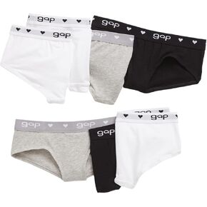 GAP Girls' 7-Pack Hipster Underwear
