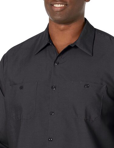Red Kap Men's Industrial Long Sleeve Work Shirt in Kuwait