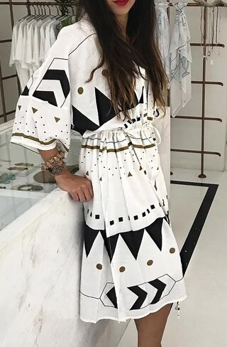 Wander Agio Womens Bikini Cover Ups Beach Casual Dress Coverup Swimsuits Long Cardigan Buttons Chiffon in Kuwait