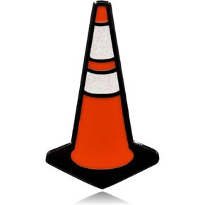 Clayton Jewelry Labs - Traffic Cone Enamel Pin in Kuwait