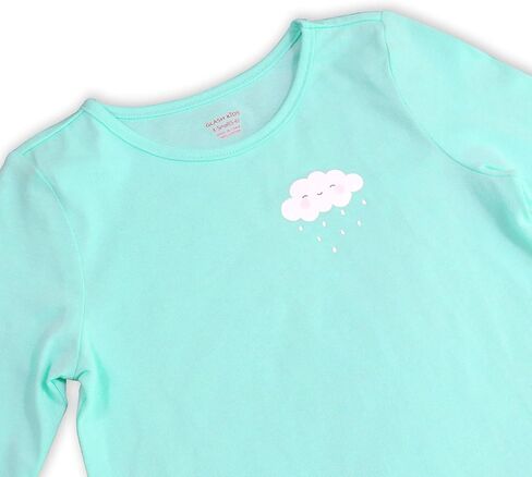 GLASH Kids Girls Long Sleeve Shirts 3-Pack 2-16 Years in Kuwait