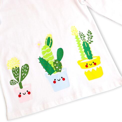 GLASH Kids Girls Long Sleeve Shirts 3-Pack 2-16 Years in Kuwait