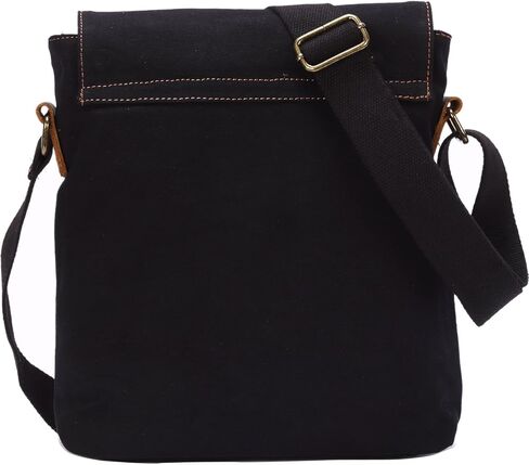 Messenger Bag, Vintage Small Canvas Shoulder Bag Crossbody Purse in Kuwait