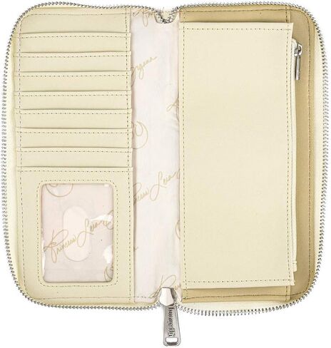Loungefly Star Wars Princess Leia Hoth Cosplay Zip Around Wallet, Ivory, One Size in Saudi Arabia