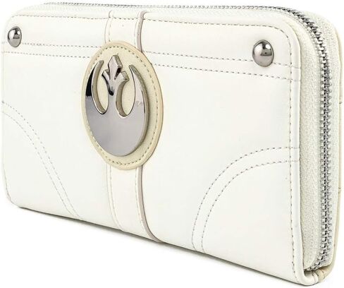Loungefly Star Wars Princess Leia Hoth Cosplay Zip Around Wallet, Ivory, One Size in Saudi Arabia