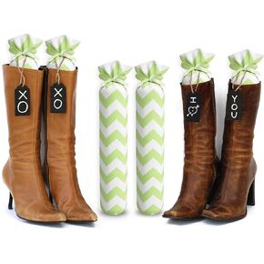 My Boot Trees, Boot Shaper Stands for Closet Organization. Many Patterns to Choose from. 1 Pair. (Black) in Kuwait
