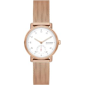 Skagen Kuppel Lille or Riis Lille Minimalist Women's Watch with Stainless Steel Bracelet, Mesh or Leather Band in Kuwait