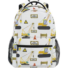 Garbage Trucks Backpack Travel Laptop Backpack Daypacks, Trash Trucks College School Computer Bag Bookbag for Women & Men Outdoor Camping&Fits Up to 14-inch Notebook in Saudi Arabia
