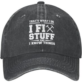 I Fix Stuff and I Know Things Hat for Men I Fix Stuff Hat Cool Stuff Hat for Men Funny in Kuwait