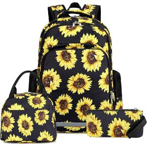 حقيبة ظهر مدرسية للفتيات من BTOOP حقيبة مدرسية لطيفة لمجموعة حقيبة ظهر للكمبيوتر المحمول مقاس 15 بوصة in Kuwait