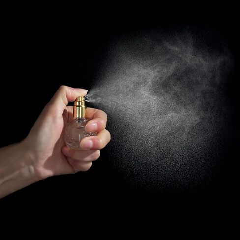 YU FENG 12pcs Glass Bottle Perfume Atomizer Refillable Spray Empty Perfume Bottles Fine Mist Atomizer Cosmetic Container for Travel,10ml in Kuwait