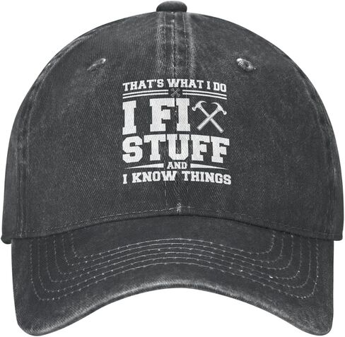 I Fix Stuff and I Know Things Hat for Men I Fix Stuff Hat Cool Stuff Hat for Men Funny in Kuwait