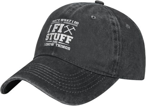 I Fix Stuff and I Know Things Hat for Men I Fix Stuff Hat Cool Stuff Hat for Men Funny in Kuwait
