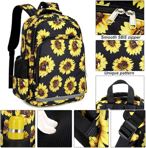 حقيبة ظهر مدرسية للفتيات من BTOOP حقيبة مدرسية لطيفة لمجموعة حقيبة ظهر للكمبيوتر المحمول مقاس 15 بوصة in Kuwait