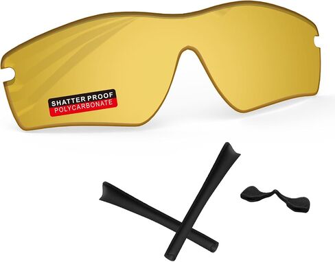عدسات بديلة مستقطبة من البولي كربونات iLikeo PRO+ لنظارات Oakley Radar Path الشمسية - أحمر ناري in Kuwait