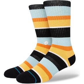 Stance Pascals Crew Socks, Washed Black in Saudi Arabia