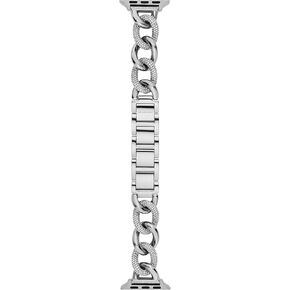 Michael Kors Band for Apple Watch; Stainless Steel Smart Watch Bands for Women; Compatible with Apple Watch 38mm, 40mm, 41mm in Kuwait