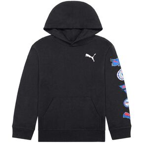 PUMA Youth Boys Campus Logo Fleece Pullover Hoodie in Saudi Arabia