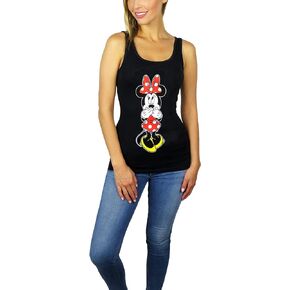 Disney Womens Minnie Mouse Oops Tank Top