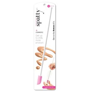 Spatty Daddy Spatula 4 Pack (6 and 12 Inch Blue/Pink) Shark Tank Mom Made Scrapes Last Drop From Makeup, Food Jars, Lotion, Beauty Makeup Product Gifts for Women, Grandma, Adult Stocking Stuffers