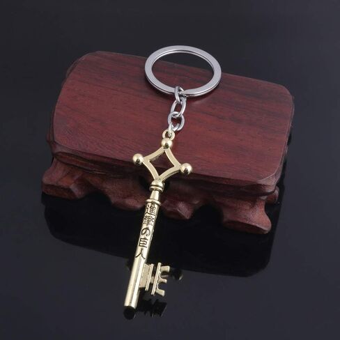 FunBoat AOT Erens Keychain Keychain - أجنحة الحرية أنيمي سحر - هدايا عيد الميلاد للأطفال الفتيات المراهقات النساء الرجال in Kuwait