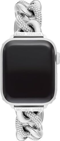 Michael Kors Band for Apple Watch; Stainless Steel Smart Watch Bands for Women; Compatible with Apple Watch 38mm, 40mm, 41mm in Kuwait