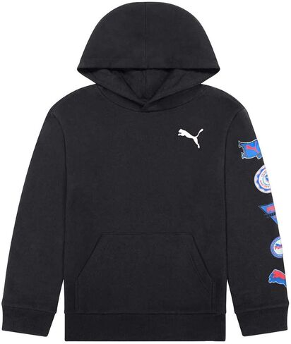 PUMA Youth Boys Campus Logo Fleece Pullover Hoodie in Saudi Arabia