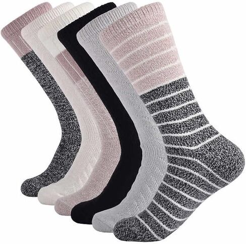 Lucky Brand Women's Super Soft Boot Socks, 6 Pair, Fits Shoe Sizes 5-10 in Saudi Arabia