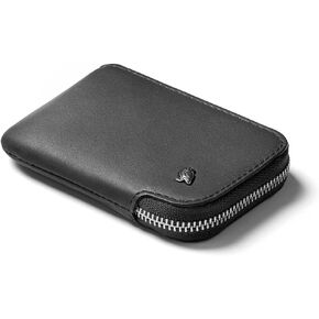 جيب بطاقات Bellroy (محفظة جلدية صغيرة بسحاب لحمل البطاقات، تحمل 4-15 بطاقة، وحقيبة عملات معدنية، وتخزين الملاحظات المطوية) in Saudi Arabia