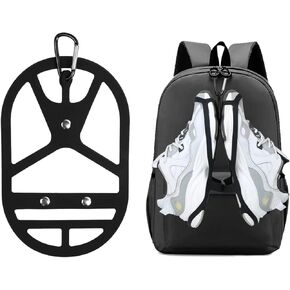 FRSISI Footwear Clip Sports and Outdoor Climbing Trip,Footwear Clip Sports Accessory,Hang Extra Shoes Cleats Boots or Gear on Your Bag (X-Large)