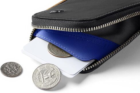 Bellroy Card Pocket (Small Leather Zipper Card Holder Wallet, Holds 4-15 Cards, Coin Pouch, Folded Note Storage) in Saudi Arabia