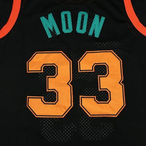 kekambas Men's #33 Moon Flint Tropics Movie Basketball Jersey Stitched in Kuwait