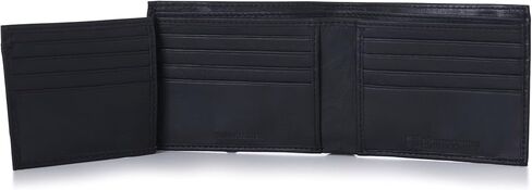 Alpine Swiss Mens Passcase Bifold Wallet Genuine Leather Comes in Gift Bag in Saudi Arabia